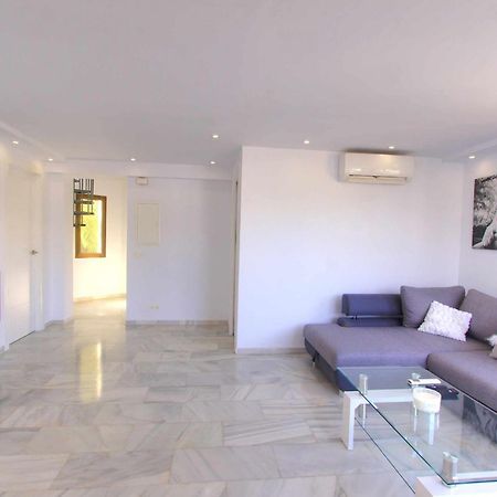 1108 Beachfront 2 Apartments With Roofterrace 80Mtrgt Beach 3 Pools 마르베야 외부 사진