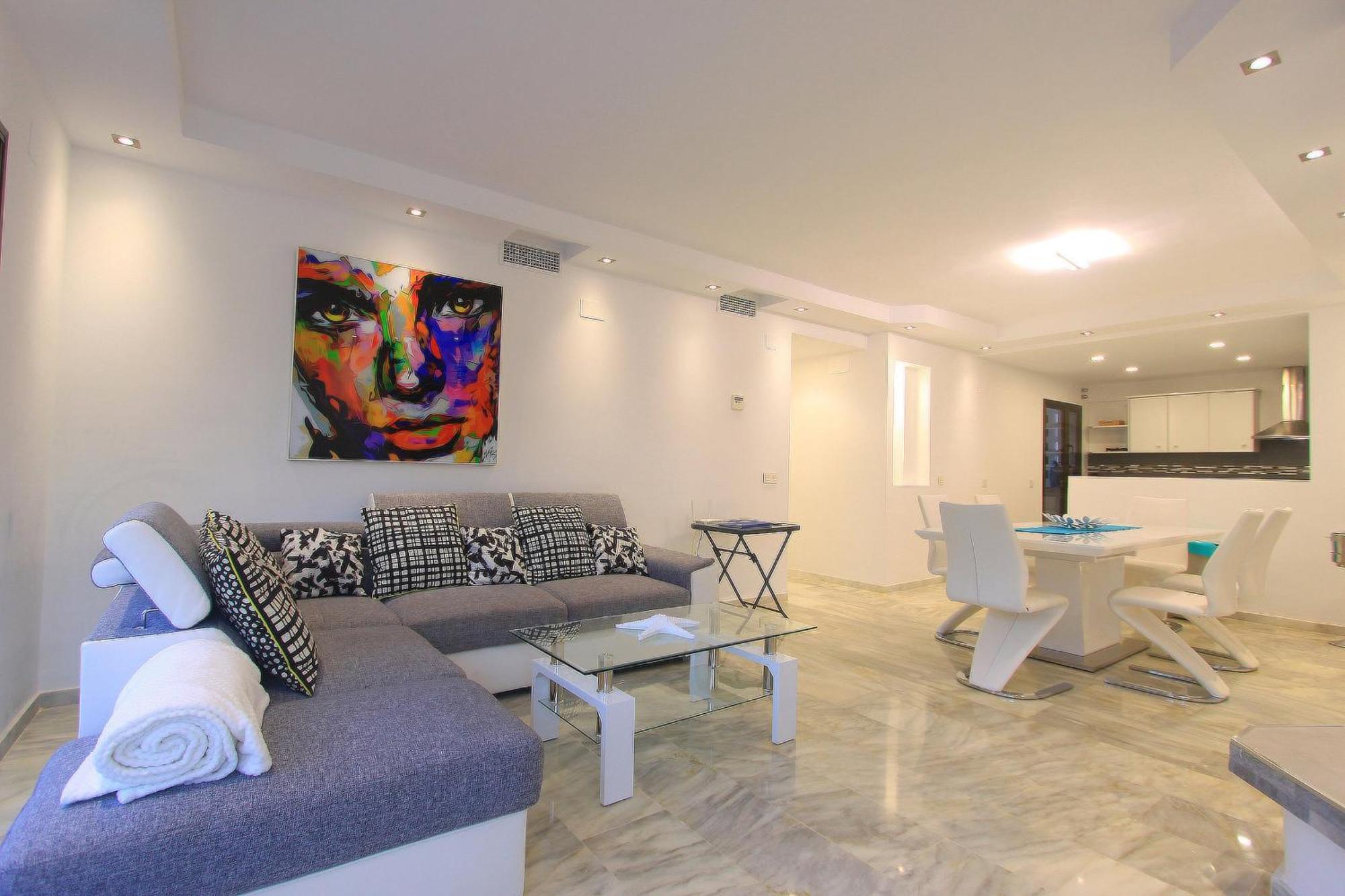1108 Beachfront 2 Apartments With Roofterrace 80Mtrgt Beach 3 Pools 마르베야 외부 사진